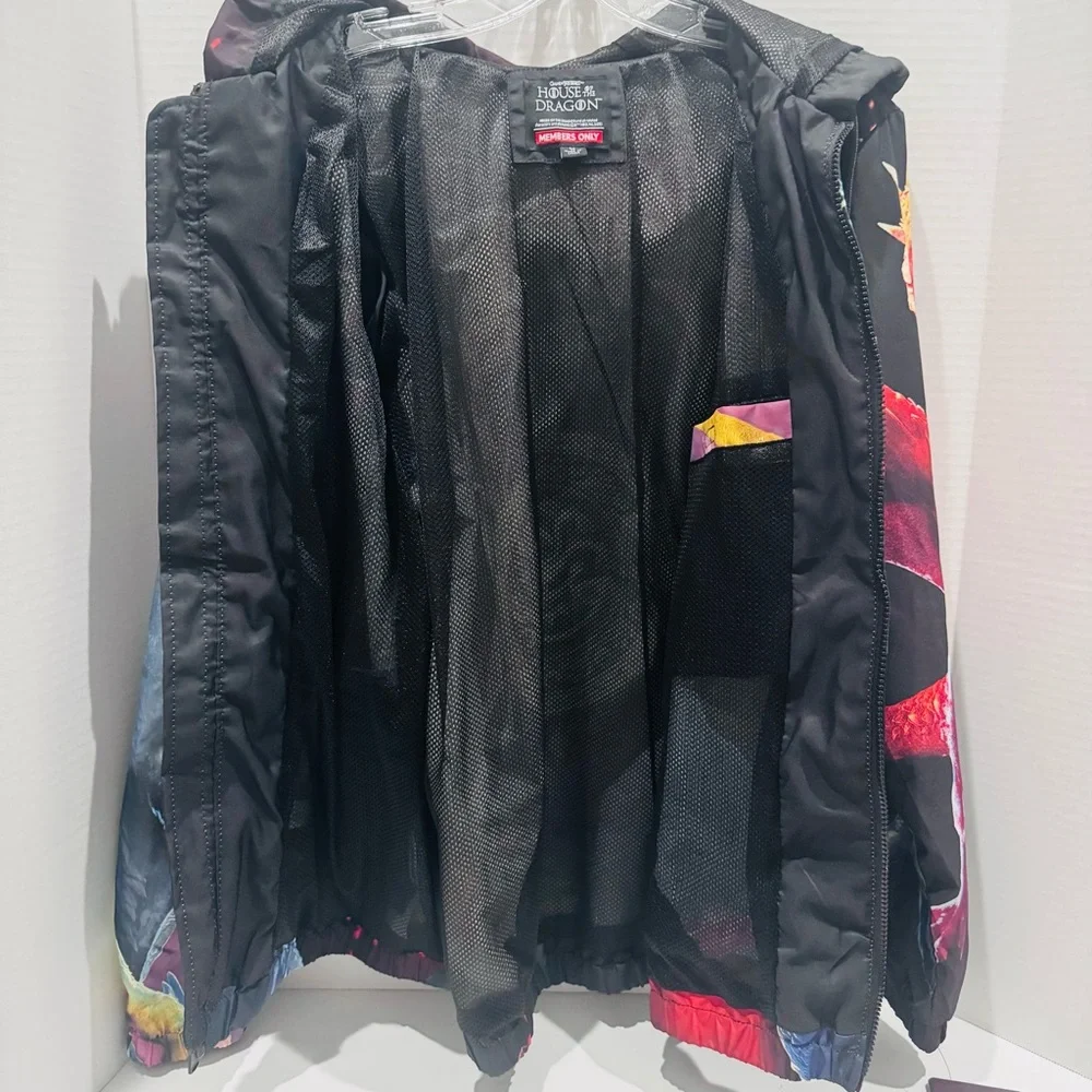 Members Only HBO Game of Thrones House of the Dragon Windbreaker Jacket Size M - Picture 5 of 5